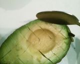 ソース味のアボカドココット作り方1写真