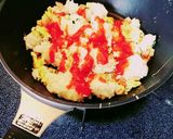 残りもので!キムチチャーハン作り方4写真