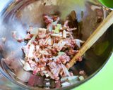 ひき肉とチーズdeアボカドココット作り方3写真