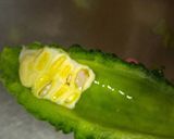 簡単苦くないゴーヤのてんぷら作り方1写真