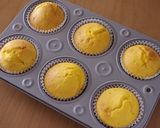 HMで簡単かぼちゃの豆乳カップケーキ作り方4写真