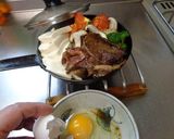 最速のフライパンですき焼き作り方15写真