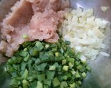 簡単 ニラたっぷり鶏つくね 塩餡掛けで作り方6写真