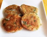 簡単！鶏ひき肉の蓮根ひじきハンバーグ作り方9写真