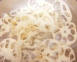 お弁当に簡単！蓮根のカレー風味きんぴら作り方1写真