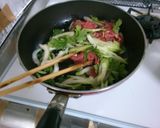 簡単！ 牛肉と セロリの トマト煮込み♪作り方2写真