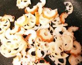 お弁当に簡単！蓮根のカレー風味きんぴら作り方3写真