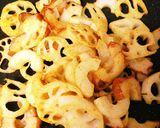 お弁当に簡単！蓮根のカレー風味きんぴら作り方4写真