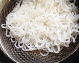 白滝入り豆腐そぼろアンチョビパスタ作り方2写真