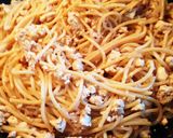 白滝入り豆腐そぼろアンチョビパスタ作り方8写真