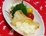 鮭(白身魚)のチキン南蛮風作り方9写真