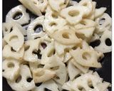 簡単！れんこん☆キンピラ☆カレー味作り方2写真
