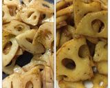 簡単！れんこん☆キンピラ☆カレー味作り方5写真