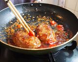 洋風みそ煮込みハンバーグ作り方5写真