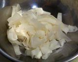 だだちゃ豆と大根の梅肉和え作り方2写真