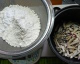 炊飯器De さつまいも黒ゴマcake作り方3写真