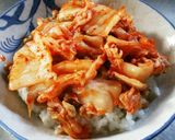 デブ丼！！！簡単キムチ納豆丼♪作り方3写真