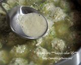 ふわふわ鶏団子と根菜のごちそう味噌汁作り方7写真