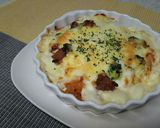お一人様ランチ～つくね缶でチキンドリア作り方9写真