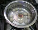 もっちもち！焼き栗を使った栗の白玉団子作り方3写真