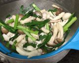 きのことニラの中華和え作り方3写真