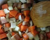 秋とろ～り♪野菜ごろごろクラムチャウダー作り方3写真