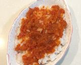 超簡単トマトソースチーズ焼めし作り方1写真