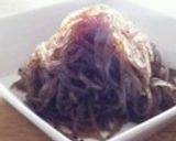 白滝のピリ辛炒め作り方3写真