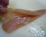 ささみの梅肉＆大葉カツ作り方1写真