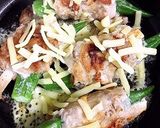 オクラのとひめたけの豚肉ロール作り方4写真