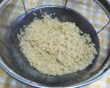 レンジ玄米御飯(茶碗3杯・浸さず60分)作り方2写真