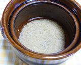 レンジ玄米御飯(茶碗3杯・浸さず60分)作り方3写真