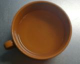 レンジで簡単即席味噌汁☆お豆腐とわかめ。作り方1写真