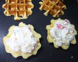 クリームチーズ＆フルーツカクテル❤サンド作り方4写真