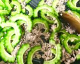 茄子とゴーヤ、ひき肉のピリ辛麻婆炒め♡作り方9写真