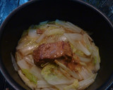 さっと簡単！白菜と缶詰煮作り方4写真