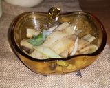 しなちくと、しめじの塩ラーメン風味作り方8写真