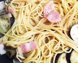 ナスandオクラ和風パスタ！作り方7写真