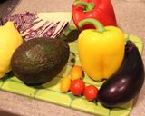 簡単♪アボカドと夏野菜のエスニック和え作り方1写真