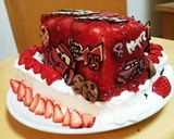 カーズのトレーラー、マックの立体ケーキ作り方3写真