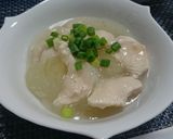 生姜たっぷり！冬瓜と鶏ムネ肉のトロトロ煮作り方7写真