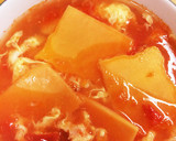 まるごとトマトふわふわスープ作り方5写真