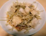 ズボラ飯きのこともやしと鶏肉のレンジ蒸し作り方6写真