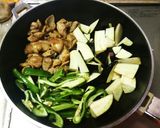 夏野菜(ナス、レタス、トマト)炒め作り方4写真