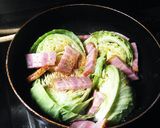 キャベツとベーコンのクリーム煮作り方3写真
