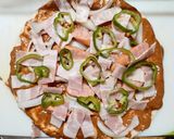 香ばしスリランカ風カレーピザ作り方5写真