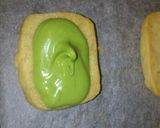 ビニール袋で♡抹茶クリームサンドサブレ作り方4写真