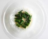 オクラ・胡瓜・ミニトマトの麺つゆマヨ和え作り方5写真