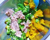 【ツナ缶活用】カボチャの甘サラダ作り方13写真