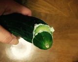 留萌 ◯中青果風 胡瓜焼酎漬け☆作り方2写真